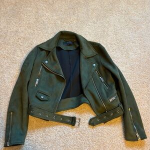 Zara Olive Green Outerwear